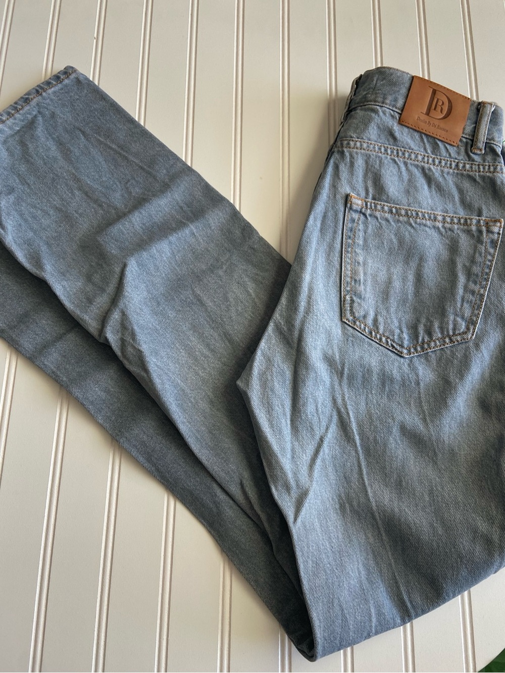De Rococo High Rise Straight Leg Jeans 25x32 - Picture 2 of 7